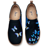 Azure Flutter Steps Slip-On