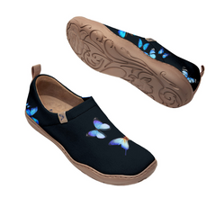 Azure Flutter Steps Slip-On