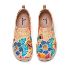 Batik Flower Slip-On