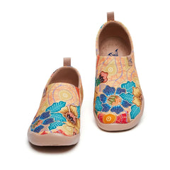 Batik Flower Slip-On
