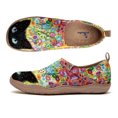 Black Cat Dots Slip-On