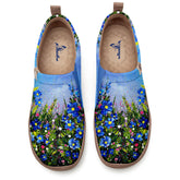 Blue Bloom Slip-On