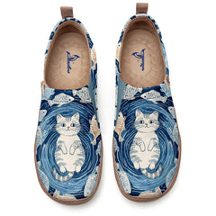 Blue KittyFish Slip-On