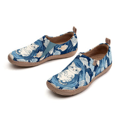Blue KittyFish Slip-On