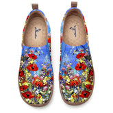 Blue Wildflowers Slip-On