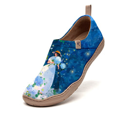 Cat & Girl Slip-On