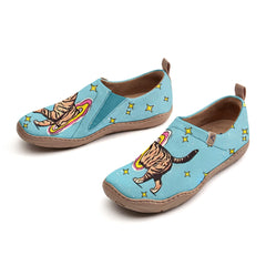 Cat & Rings Slip-On