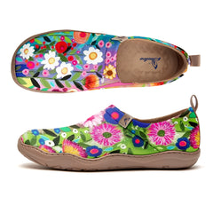 Color Pop Floral Dots Slip-On