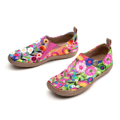 Color Pop Floral Dots Slip-On