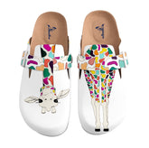 Colorful Spotted Giraffe