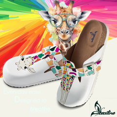 Colorful Spotted Giraffe