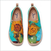 Foral Smiley Slip-On