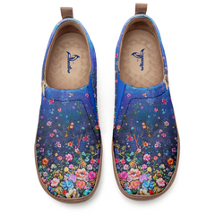 Galaxy Flower Sea Slip-On