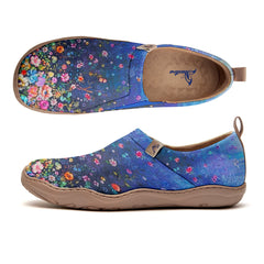Galaxy Flower Sea Slip-On