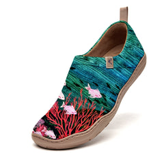 Glimmering Fins Slip-On