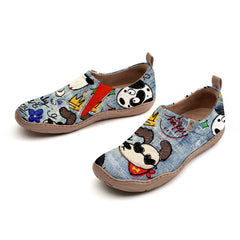 Graffiti Dog Slip-On