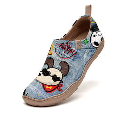 Graffiti Dog Slip-On