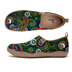 Green Mandala Voyage Slip-On