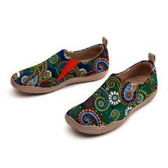 Green Mandala Voyage Slip-On