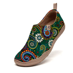 Green Mandala Voyage Slip-On