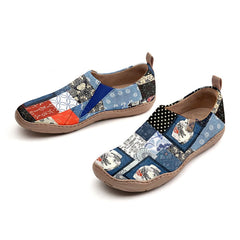 Japanese Patchwork Slip-On