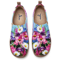 Lavender Daisies Slip-On