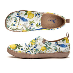 Lemon Bluebird Slip-On