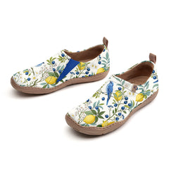 Lemon Bluebird Slip-On