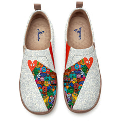 Line Figures Slip-On