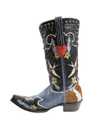Midnight Cowboy Blue Boot