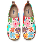Minimalist Colorful Flowers Slip-On