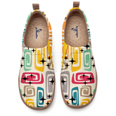 Modern Atomic Galaxy Slip-On