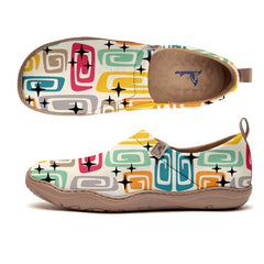 Modern Atomic Galaxy Slip-On