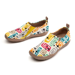 Modern Atomic Galaxy Slip-On