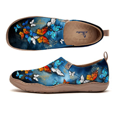 Night Butterfly Reverie Slip-On