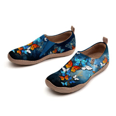 Night Butterfly Reverie Slip-On