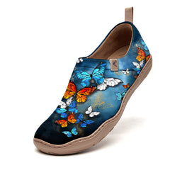 Night Butterfly Reverie Slip-On