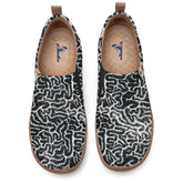 Noir Maze Slip-On