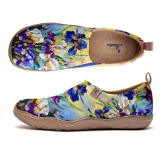 Oil Painting Iris Slip-On