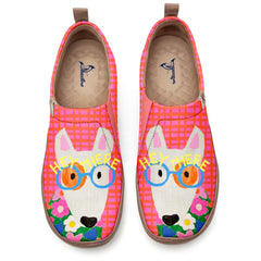 Pink Vision Pup Slip-On