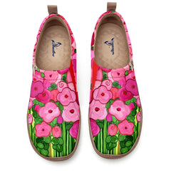 Pink Wildflower Slip-On