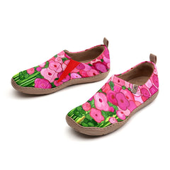 Pink Wildflower Slip-On