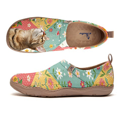 Plaid Kitten Slip-On