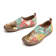 Plaid Kitten Slip-On