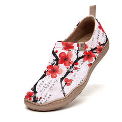 Poetic Plum Blossom Slip-On