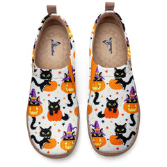 Pumpkin Cat Slip-On