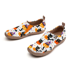 Pumpkin Cat Slip-On
