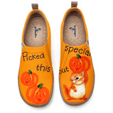 Pumpkin Squirrel Slip-On
