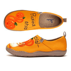 Pumpkin Squirrel Slip-On