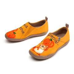 Pumpkin Squirrel Slip-On